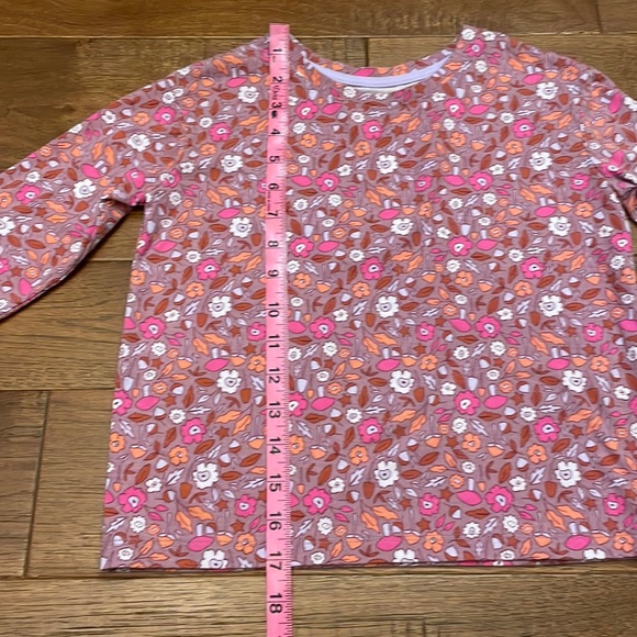 Cat & Jack Relaxed T-Shirt - Long-Sleeve Plum Purple Fall Size S 6/7 - Picture 6 of 9